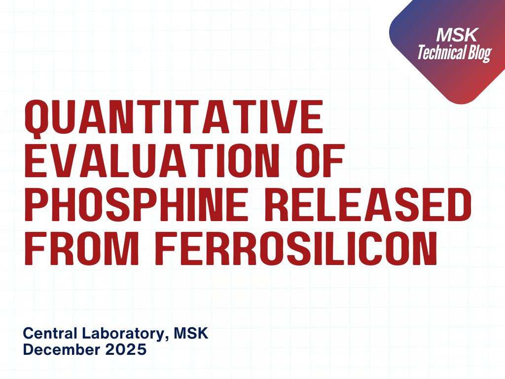 Quantitative Evaluation of Phosphine Released from Ferrosilicon