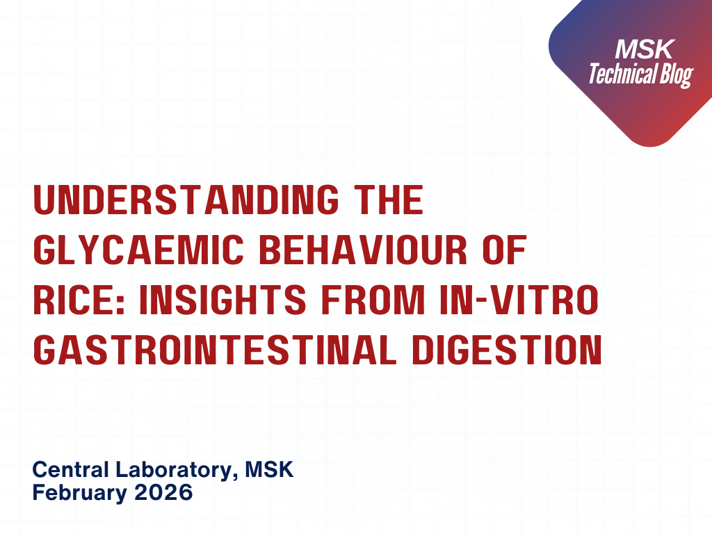 Understanding the Glycaemic Behaviour of Rice: Insights from In-Vitro Gastrointestinal Digestion