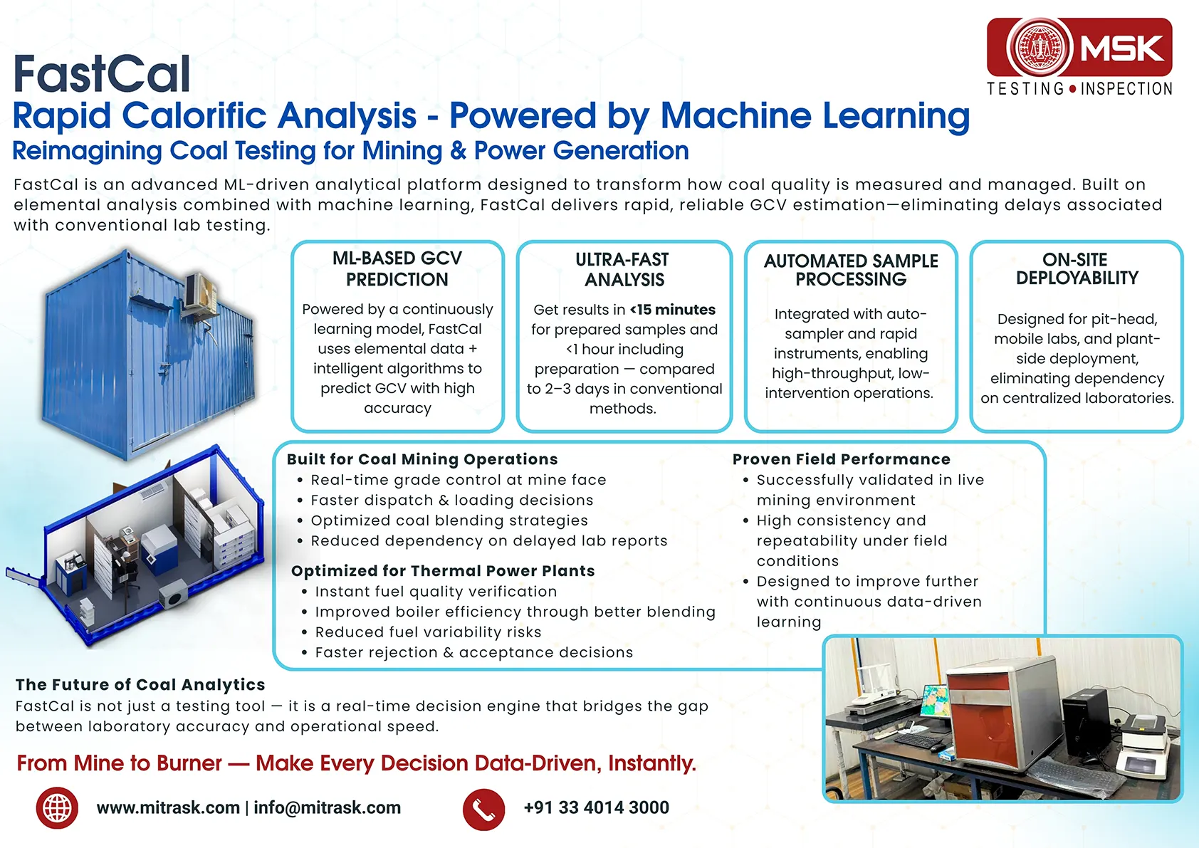 Accelerating Coal Quality Analysis: How Machine Learning Predicts GCV in Under 15 Minutes